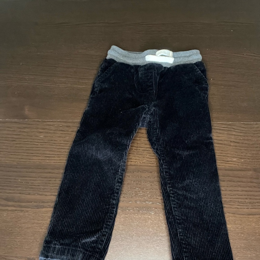 Okie Dokie Black Corduroy Joggers